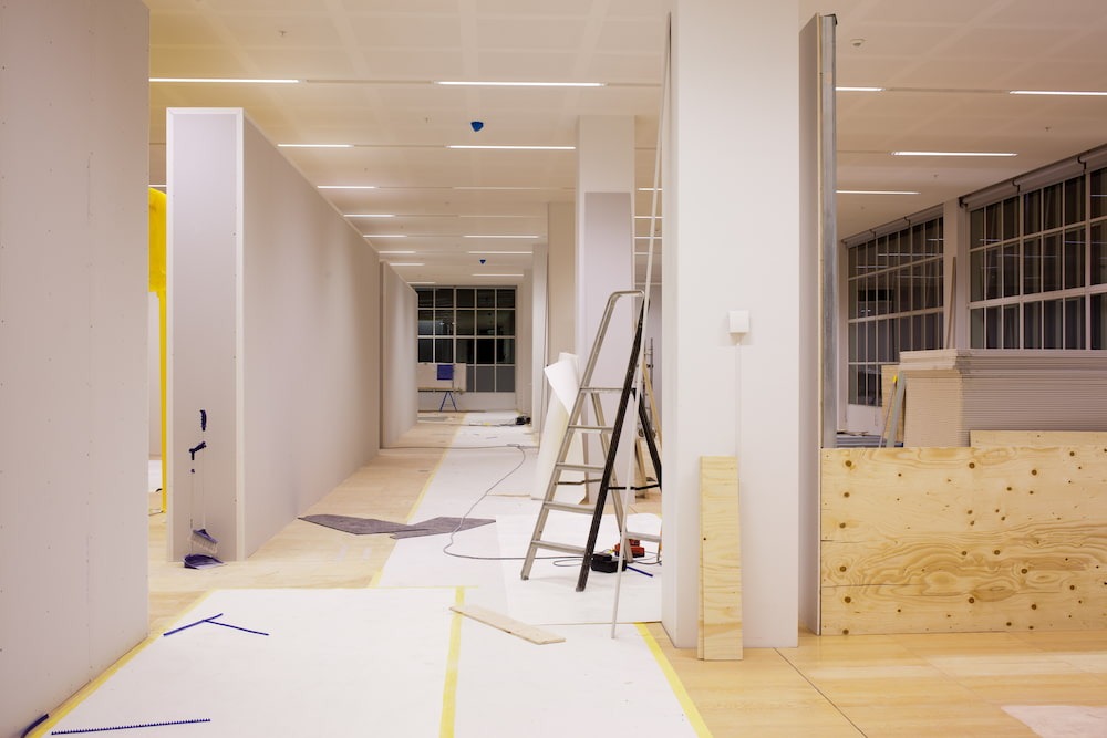 business renovation after moving your business to a new location