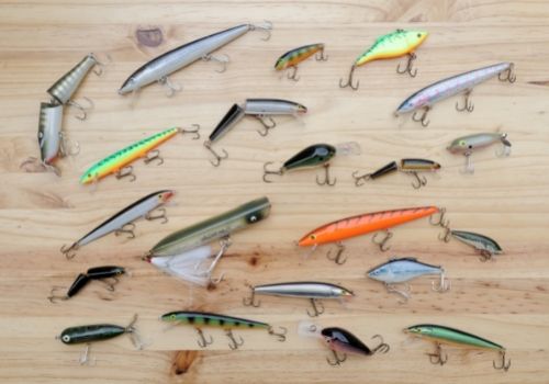 storing collectible fishing lures