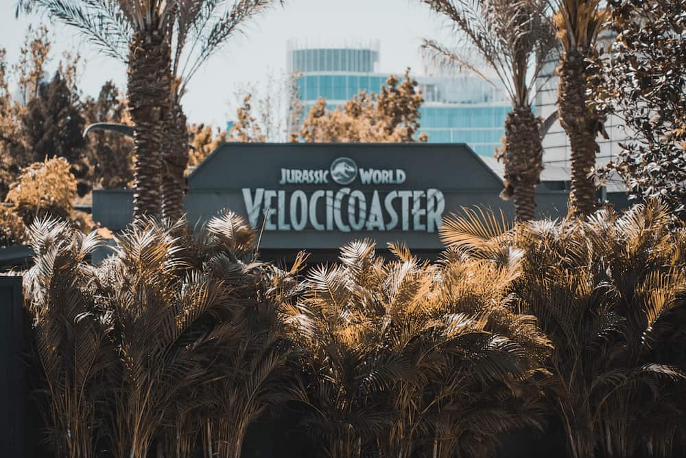 the velocicoaster at universal studios