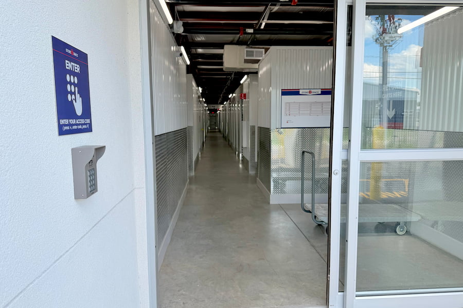 secure unloading area at at Store Space self storage, 1264 Merritt St, Altamonte Springs, FL 32701
