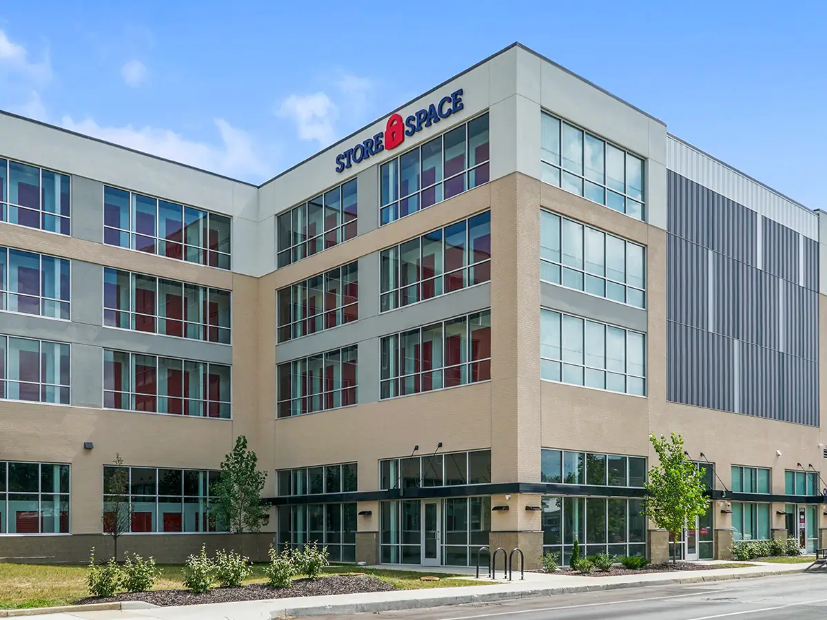 store space self storage building at 2455 Central Ave, Indianapolis, IN 46205