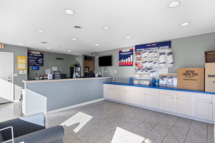 Image of interior office supplies at Store Space Self Storage, 37053 Rehoboth Ave Ext, Rehoboth Beach, DE 19971