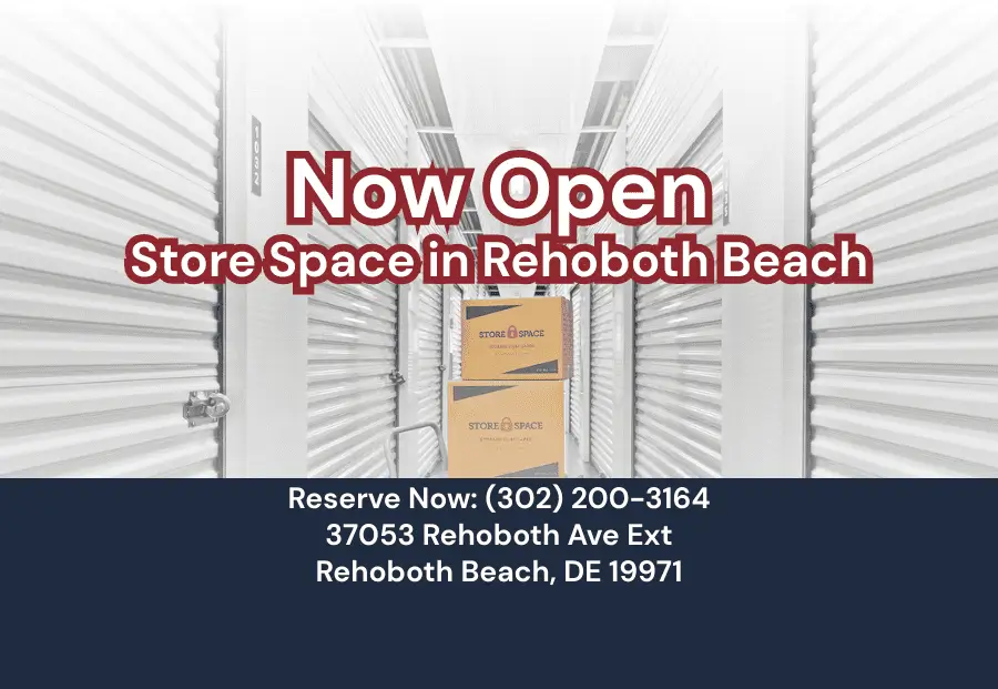 now open graphic for store space in Rehoboth Beach, DE