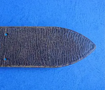 belt cracking from being rolled