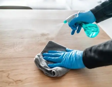 sanitizing counter in spring