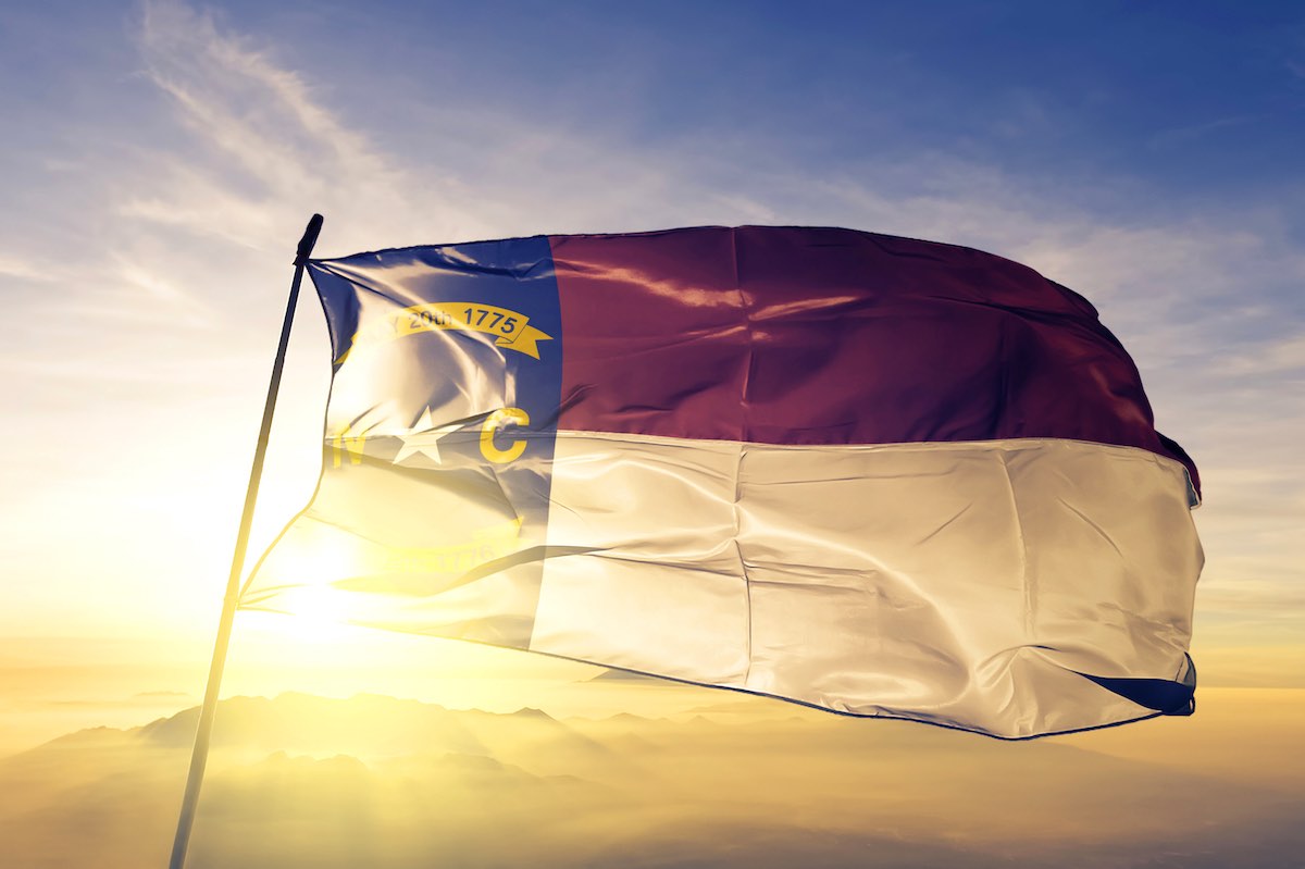 flag of north carolina