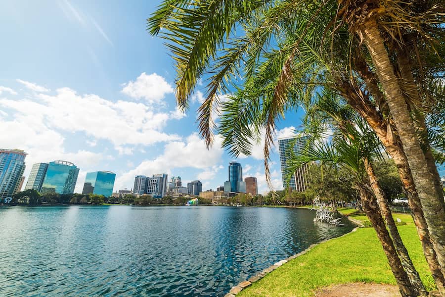 cityscape of Orlando, fl