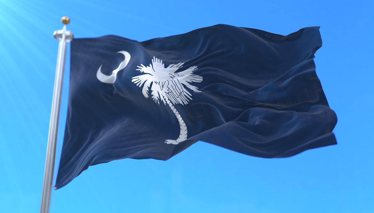 flag of south carolina