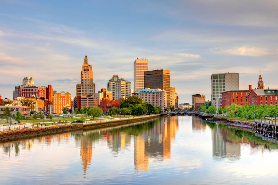 cityscape of providence, rhode island