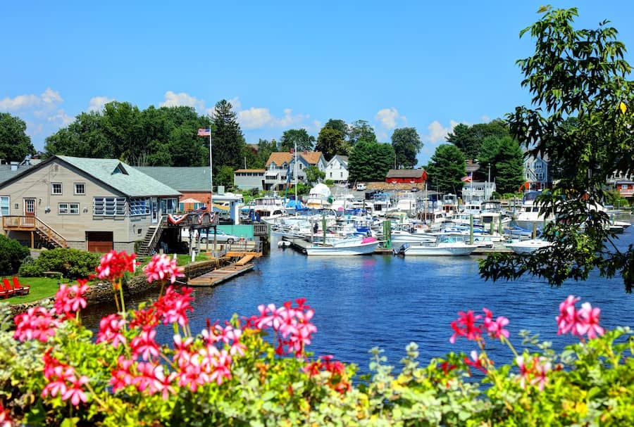 Pawtuxet Village in the cities of Warwick and Cranston