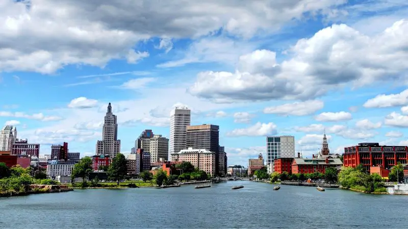 providence rhode island city scape