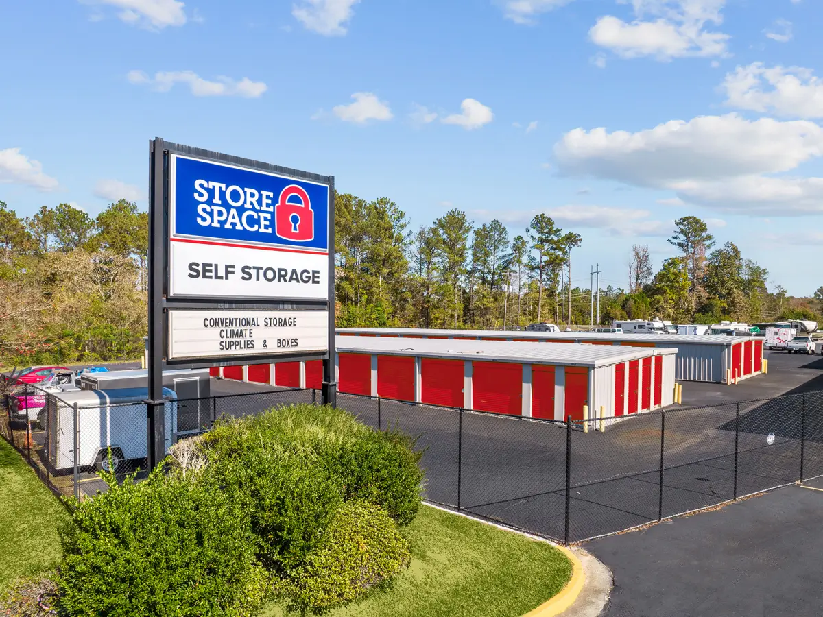 exterior of store space self storage near me at 1985 Gray Hwy, Macon, GA 31211