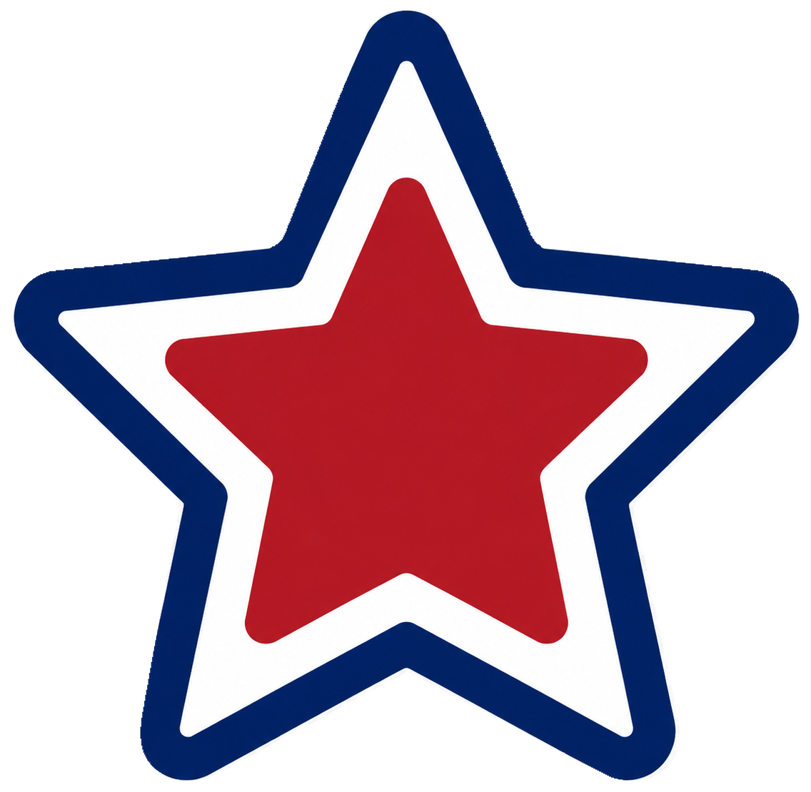 fourth of july star icon