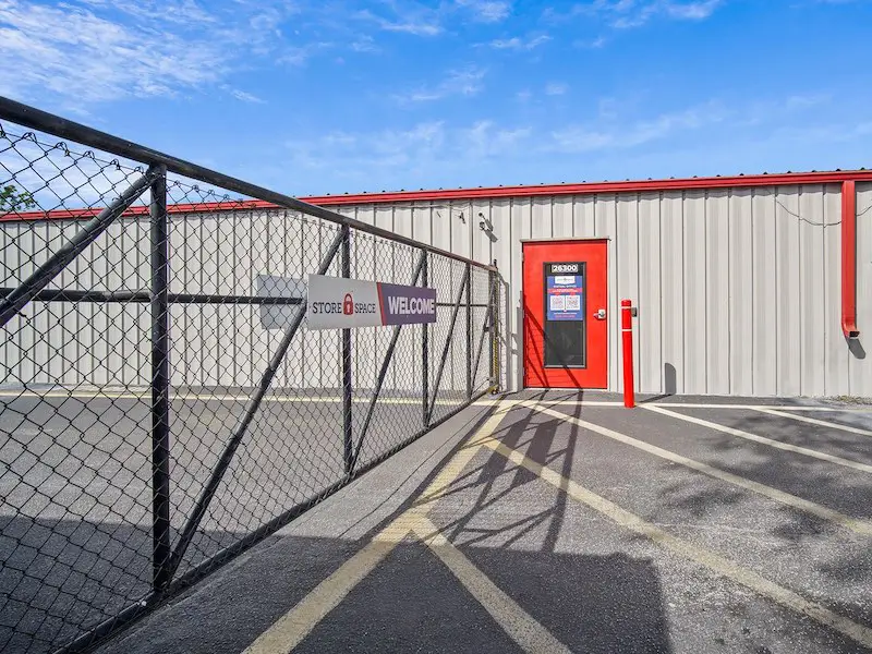 exterior gate of store space self storage in bonita springs, fl