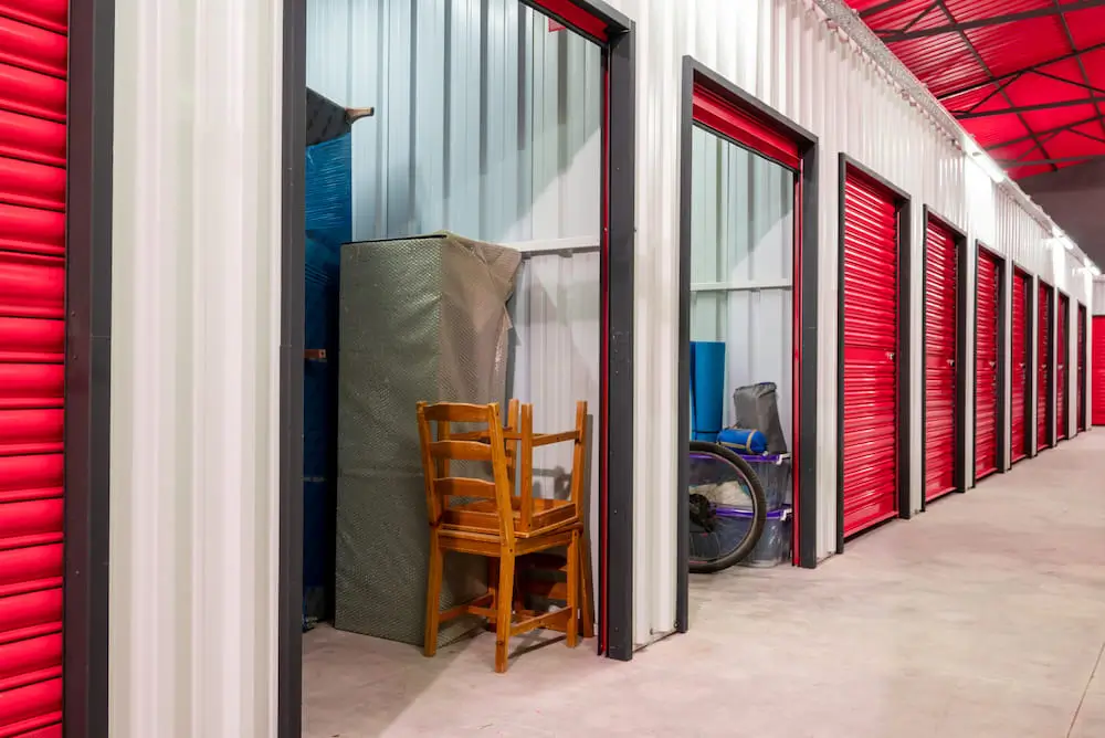 several small storage units at a storage facility store space self storage near me